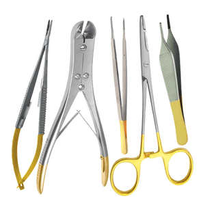 Ciseaux Iris pour orthodontie, coupe-fil manuel en acier inoxydable TC, coupe-fil distal, forceps, par SurgiRight - Product Image 1