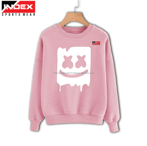 OEM Sweatshirts d'hiver à col rond en molleton 100% coton surdimensionné respirant pour femmes - Product Image 1
