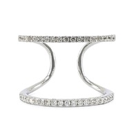 Bijoux d'usine chinoise : Meilleures ventes, qualité supérieure, or blanc massif 18 carats, diamant naturel taille brillant, classique pour fiançailles, fêtes et mariages