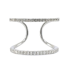 Bijoux d'usine chinoise : Meilleures ventes, qualité supérieure, or blanc massif 18 carats, diamant naturel taille brillant, classique pour fiançailles, fêtes et mariages - Product Image 2