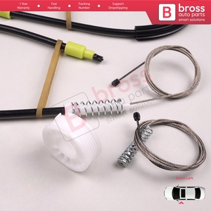 ชุดซ่อมมอเตอร์กระจกไฟฟ้า BWR662 ด้านหน้าซ้าย สำหรับรถยนต์ซีรีส์ 3 รุ่น E90 E91 ปี 2004-2012 แบบ 4/5 ประตู รหัสอะไหล่ 51337140587 - Product Image 6