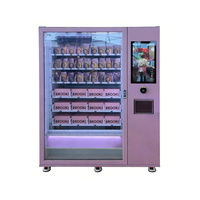 WEIMI 600-800 Pcs Capacity Cookie Vending Machine Elevator Cloud Management Multiple Payments Remote Monitoring for Cookie/Bread