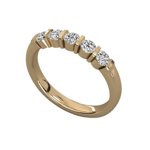 Anillo de Diamantes Solitario para Hombre en Oro Amarillo de 9K, Corte Ovalado, Estilo Hip Hop, para Compromiso o Promesa, Certificado IGI, Engaste Brillante - Product Image 4