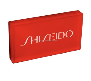 Bloque de Acrílico Rectangular Moderno y Ecológico para Nombres, Personalizable, Exhibición Personalizada para Oficinas, Eventos, Grabado de Nombres - Product Image 1