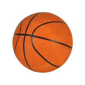 Pelota de goma de PVC a granel de baloncesto para entrenamiento deportivo interior/exterior con logotipo personalizado, material de cuero promocional, baloncesto hecho a medida - Product Image 1