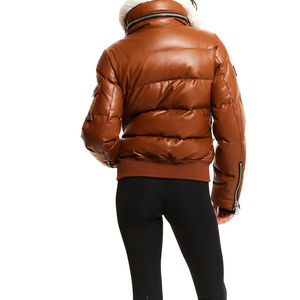 Chaqueta Acolchada para Mujer, Diseño de Moda 2025, Cortavientos, Informal, Abrigo de Invierno, Nailon, Servicio OEM Personalizable, Venta al Por Mayor - Product Image 5