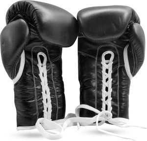 Gants de boxe professionnels en PU avec sangle de poignet auto-agrippante, unisexe, équipement d'entraînement personnalisable - Product Image 5