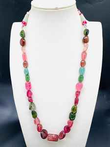 Collar de Cuentas de Turmalina Multicolor, Joyería Clásica de Piedras Preciosas, Estilo Moderno, Certificado IGI, Grado Exclusivo, Color Atemporal - Product Image 2
