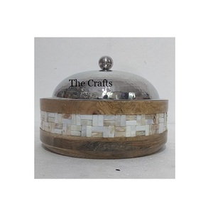 Olla caliente de acero inoxidable a granel con tapa y perilla en forma de Luna, cazuela de forma redonda de calidad Superior, olla caliente - Product Image 4