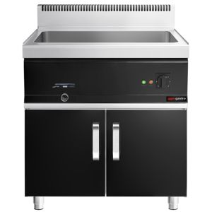 Bain-marie de comptoir - 2x GN 1/1 ou 4x GN 1/2 - 2,4 kW - avec robinet de vidange - Product Image 3