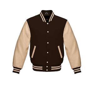 Chaqueta universitaria de nuevo estilo superventas para mujer, chaquetas universitarias a prueba de viento con letras informales de invierno personalizadas de alta calidad de lana 100% - Product Image 2