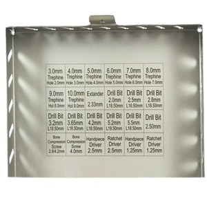 ชุดเจาะรากฟันเทียมสากล 25 ชิ้นระบบการวางรากฟันเทียมการผ่าตัดเจาะสําหรับ Implantology UKCA CE - Product Image 3