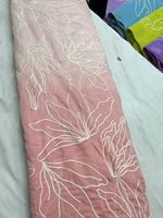 Tissu en soie Chanderi de luxe pour vêtements de soirée élégants et robes d'été, tissu Chanderi traditionnel indien tissé à la main