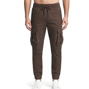 Pantalon cargo léger pour homme, écologique, séchage rapide, poches latérales pratiques, style jogger décontracté, streetwear, entraînement - Product Image 1