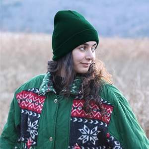 Nouveau design 2025 – Bonnet unisexe adulte en laine/coton respirant et imperméable, jacquard, service OEM, vente en gros, fabrication sur mesure, haute qualité - Product Image 6