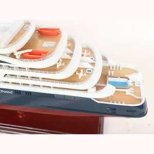 Gia. nhien โมเดลเรือโลหะดีไซน์ตามสั่งงานหัตถกรรมของตกแต่งบ้าน - Product Image 5