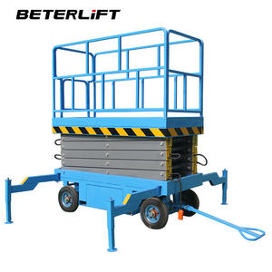 Мобильная ножничная подъемная платформа BETERLIFT 10м 12м 500кг для высотных работ, производитель в Китае - Product Image 6