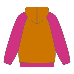 2025 Delta PSI Rho เสื้อแขนยาวเสื้อแขนยาวมีฮู้ดแบบสวมหัวสีทอง80คอตตอน20โพลีเอสเตอร์เติมช่องว่างเสื้อผ้าลำลองสำหรับชีวิตชาวกรีก - Product Image 3