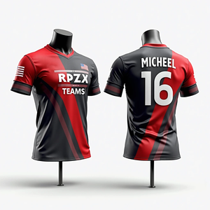 Jerseys deportivos sublimados personalizados para hombre, camisetas de softbol, baloncesto, fútbol, jerseys de pesca, ropa deportiva transpirable con cuello redondo - Product Image 3