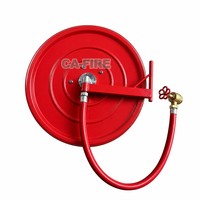 Armoire murale pour dévidoir de tuyau d'incendie électrique haute pression 16 bars