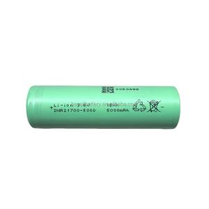 3.7 פריקה גבוהה 3.6v 50pl v 5000mah תאים 125a 25c li-ion סוללה נטענת INR21700-50PL - Product Image 1