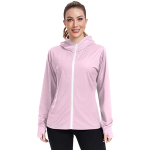 Sudadera con capucha informal para mujer, Jersey extragrande con logotipo personalizado, sudaderas con capucha de algodón de talla grande y cremallera, venta al por mayor - Product Image 1