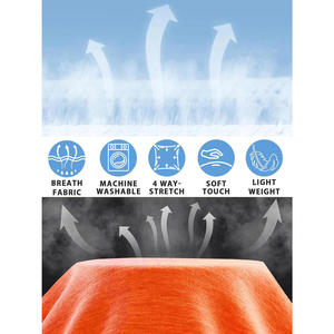 Débardeur Homme Premium Décontracté Respirant et Durable en Coton et Spandex – Tissu Tricoté Uni Ajusté et Anti-Humidité - Product Image 6