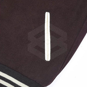 Chaqueta Letterman de Manga Larga con Cuello Alto y Estampado Personalizado de Alta Calidad, Diseño de Moda Más Vendido en 2025 - Product Image 4