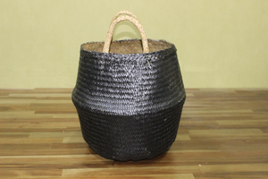 ตะกร้าใบปาล์มแบบเรียบง่ายเป็นมิตรต่อสิ่งแวดล้อมดีไซน์ทันสมัยสำหรับเด็กใช้ในงานแต่งงานงานซักรีดดีไซน์ใหม่ - Product Image 5