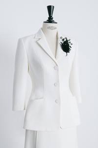 Moda estilizada Blazers señoras mujeres Color blanco mujer ropa Fiona chaqueta de un solo pecho tela de alta calidad FÁBRICA DE Vietnam - Product Image 2