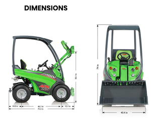 รถตักล้อยาง H&S AVANT 225 สำหรับขาย - Product Image 6