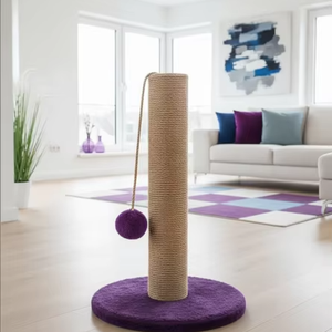 Grattoir pour chat Amistar Purple Dream de haute qualité, adapté à toutes les races et tailles de chats. - Product Image 1