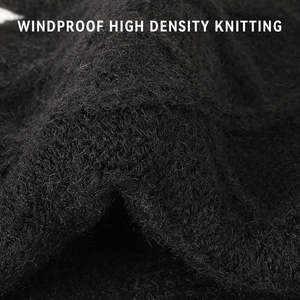 Guantes inteligentes de invierno Ozero para hombres y mujeres, guantes de punto antideslizantes para mensajes de texto cálidos con dedos de pantalla táctil para clima frío al aire libre - Product Image 4