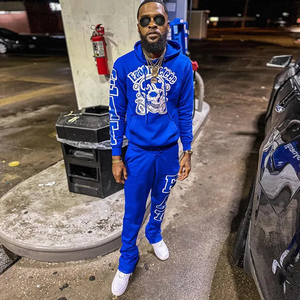 New Arrival Light Weight Solid Color <b>Men</b> Puff Print Hoodie Winter Warm Long Sleeve <b>Men</b> Puff Print Hoodie - Product Image 1