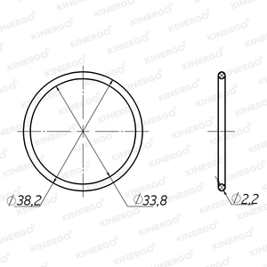ORJA04โอริงสำหรับ ORJA04 JF403; L3N71B; RL3F01A FWD; RL4F02A (DA-13) - Product Image 2