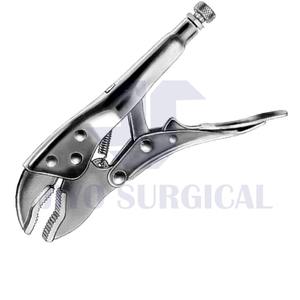 Alicate alta calidad Original 5 "7" 10 pulgadas herramienta de acero inoxidable Vice Grip Alicates de bloqueo de mandíbula dentada curvada automática - Product Image 2