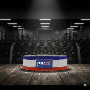 Cinturón de Piel Profesional Rexfit Sports para Levantamiento de Pesas, para Entrenamiento de Fuerza y Gimnasio - Product Image 2