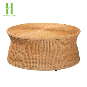 Wholesale New Natural Living Room Modern Eco-Friendly Rattan Coffee <b>Table</b> Made in Vietnam - Product Image 3