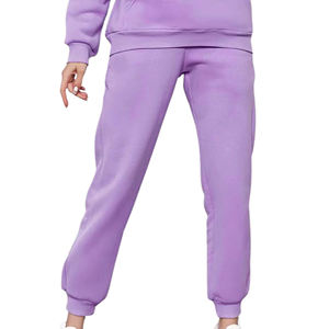 Hot Selling Street Wear Fashion 2 Pieces <b>Set</b> Customized Sweat <b>Suit</b> <b>Women</b> Oversized French Terry Ladies Tracksuit - Product Image 4