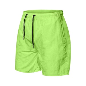 Vente en gros de short de baseball d'été en cours d'exécution sur mesure en coton polyester nouveau pantalon solide à taille élastique longueur genou - Product Image 6