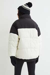 แจ็กเก็ตแบบมีซิปคอตั้งสำหรับผู้หญิง2024ใส่ภายนอกสีทึบสำหรับฤดูหนาว - Product Image 6