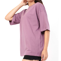 T-shirts femme surdimensionné à manches courtes femme hauts vêtements femme été coton T-Shirt pour femme