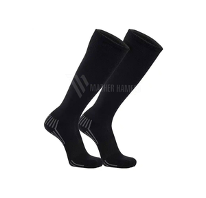 Calcetines lisos de color sólido calcetines de algodón personalizados de fábrica OEM calidad superior suave transpirable cómodo uso diario - Product Image 5