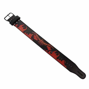 เข็มขัดออกกำลังกายสำหรับทุกเพศเข็มขัดยกน้ำหนักทำจากหนังใส่สบายทนทานพร้อมอุปกรณ์เสริมสำหรับออกกำลังกาย - Product Image 5