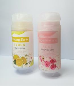 Filtro de ducha de carbón activado perfumado con vitamina C ionizador de SPA doméstico para eliminación de cloro para uso doméstico RV hecho en Corea - Product Image 1