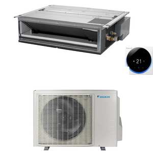 Climatiseur Daikin Inverter à conduit 12000 BTU R32 FDXM35F, haute efficacité, réfrigérant pour un climat intérieur confortable - Product Image 1