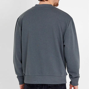 Sudaderas Personalizadas de Alta Calidad, Suaves, 100% Algodón, Felpa, Hombros Caídos, Cuello Redondo, Talla Grande, 400 g/m², Acanaladas, para Hombre - Product Image 2