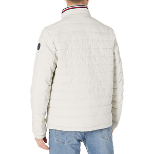 Pakistan Manufacturer Supply New Design Simple Blank Solid Color Custom <b>Waterproof</b> <b>Winter</b> Puffer <b>Jacket</b> for Men - Product Image 3
