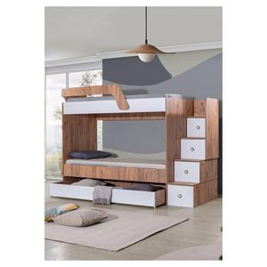 Letto a castello, triplo letto a castello con scale + 3 letti Comfort