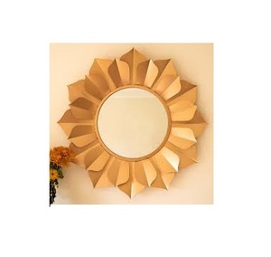 Espejo redondo de decoración de pared natural para decoración del hogar - Product Image 4